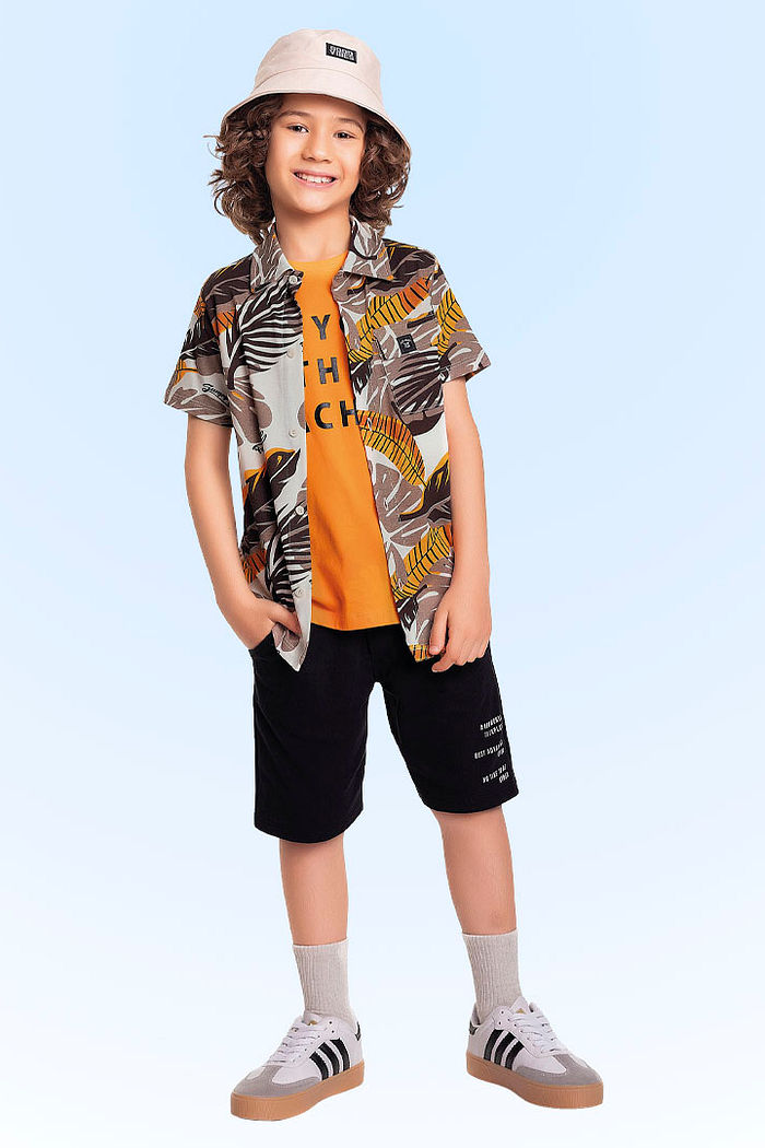 Camisa em meia malha