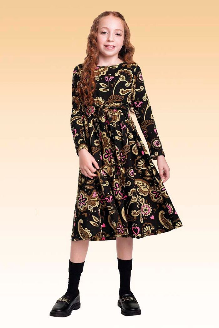 Vestido midi em meia malha