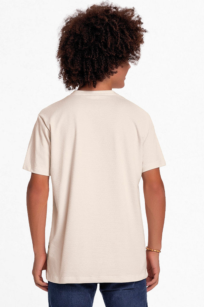 Camiseta malha favo paradise