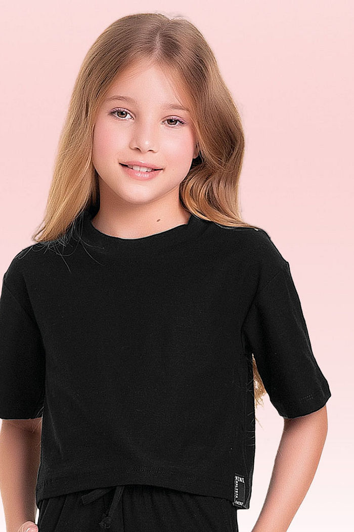 Blusa em cotton flamê