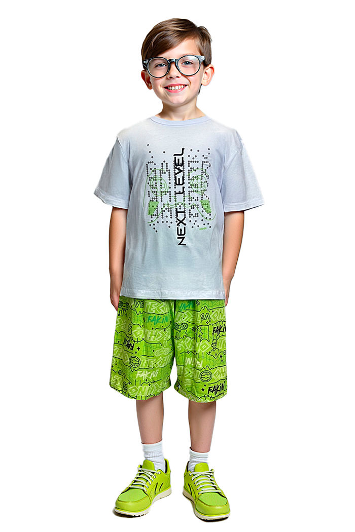 Conjunto Camiseta/Bermuda Gamer
