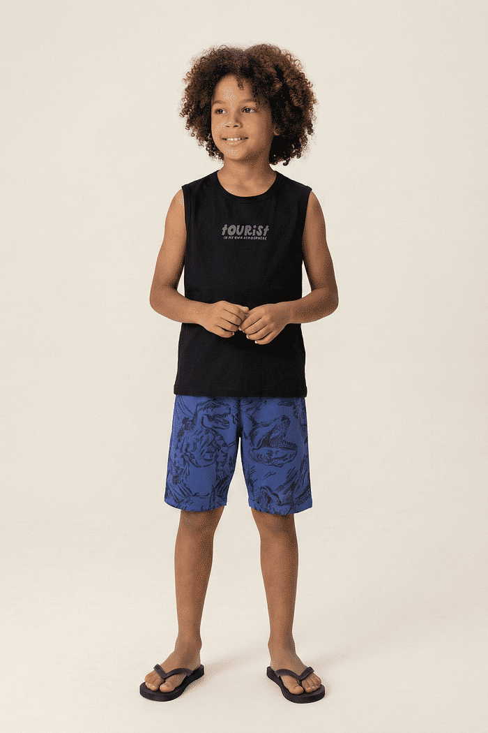 Conjunto regata e bermuda