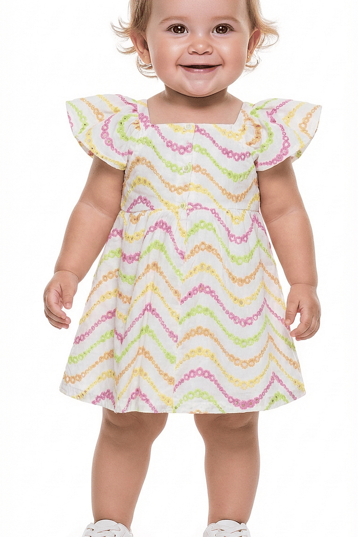Vestido em laise