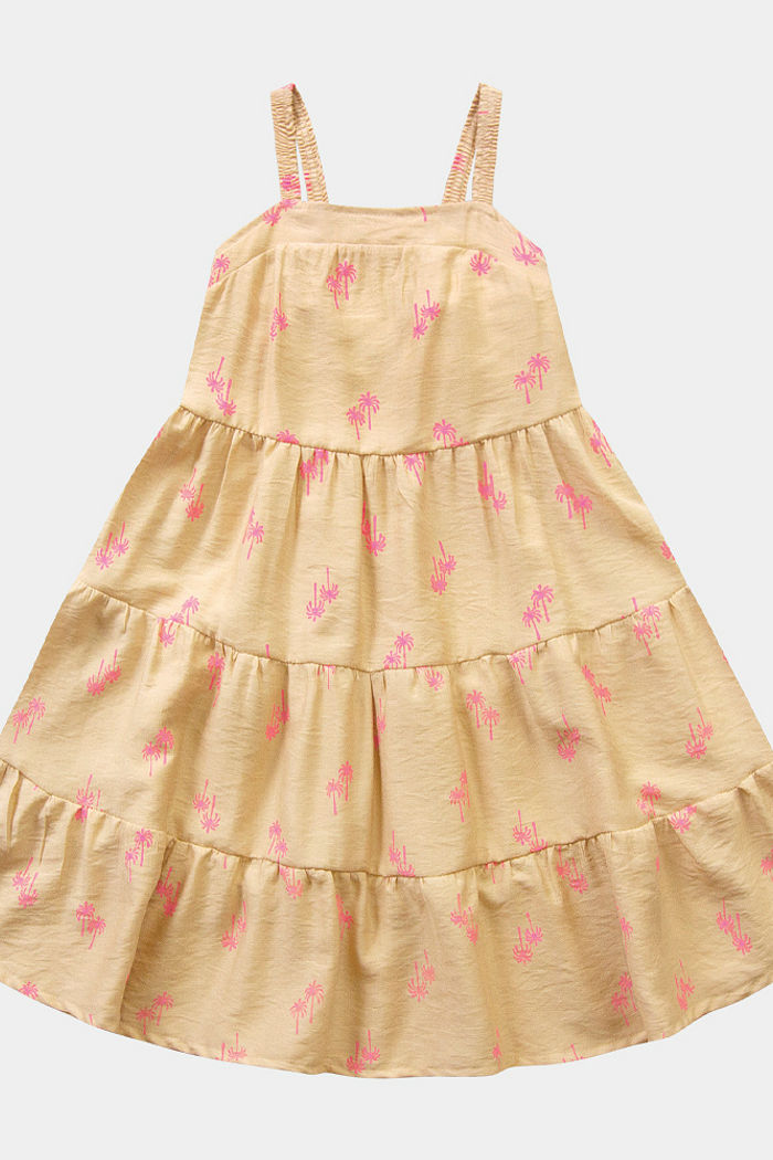 Vestido de coqueiros