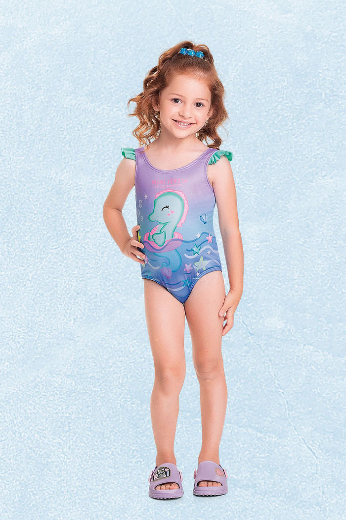 Maiô com forro em cotton poliéster