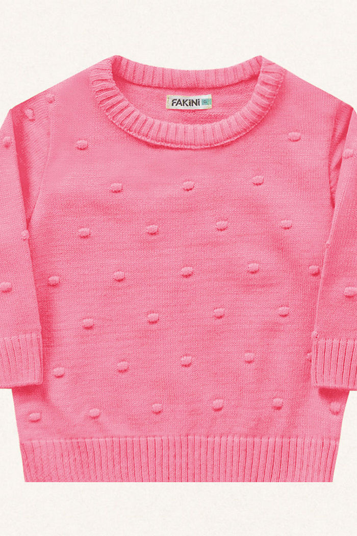 Casaco fechado em tricot