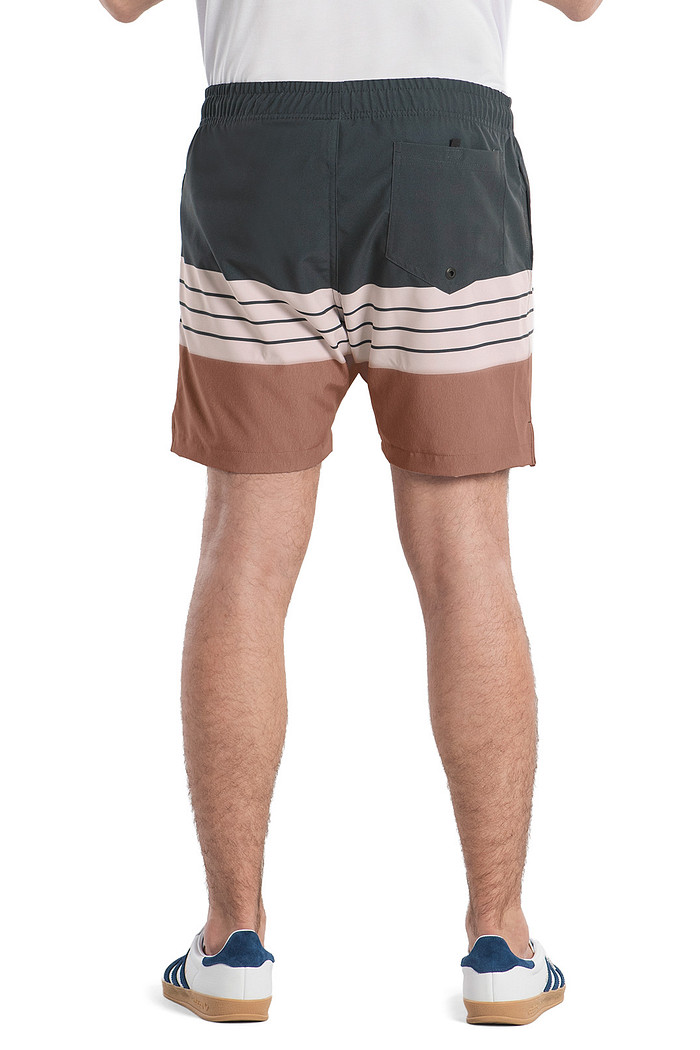 Boardshort em tactel listra Aurus