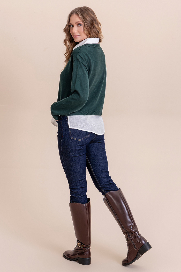 Blusa suéter Tricot Angel