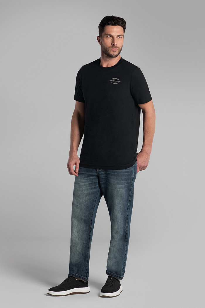 Camiseta algodão estampada Aurus