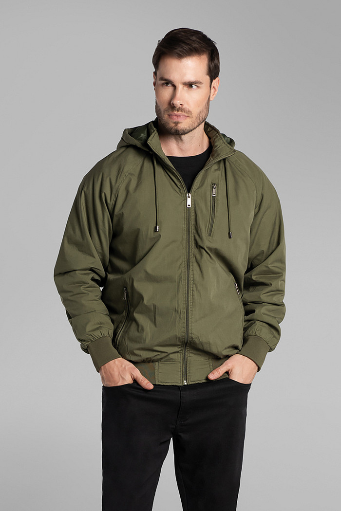 Jaqueta com capuz Aurus