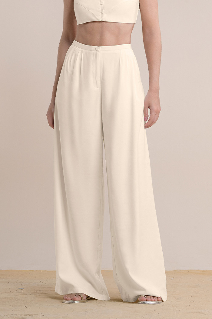 Calça wide leg alfaiataria