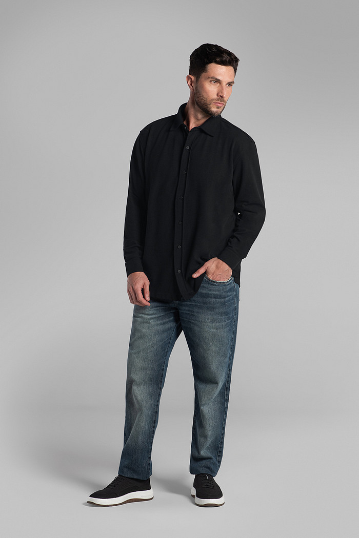 Camisa over manga longa Aurus