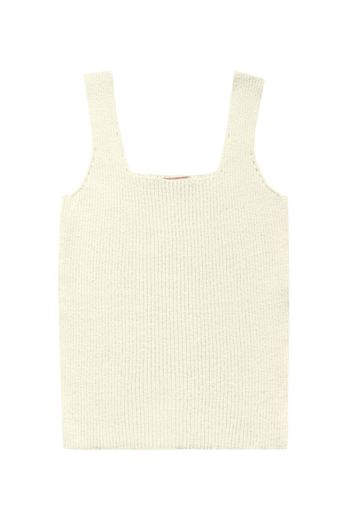 Blusa regata em tricot