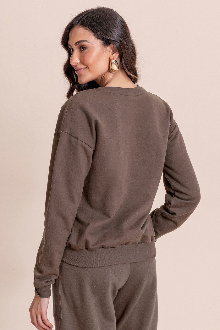 Blusão moletom Angel