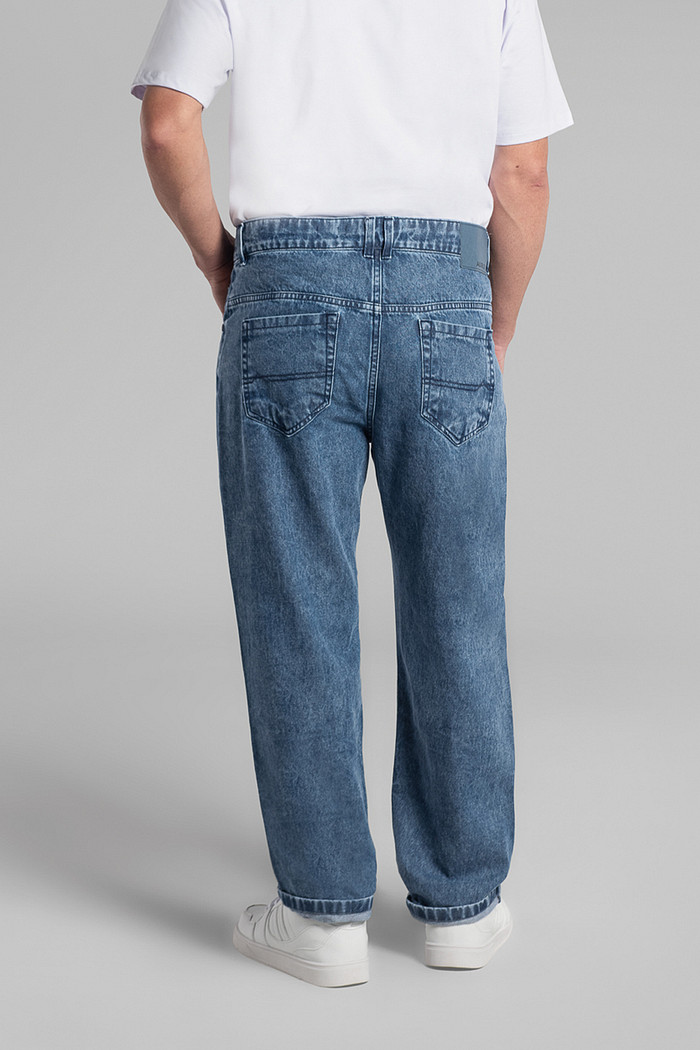 Calça wide denim Aurus