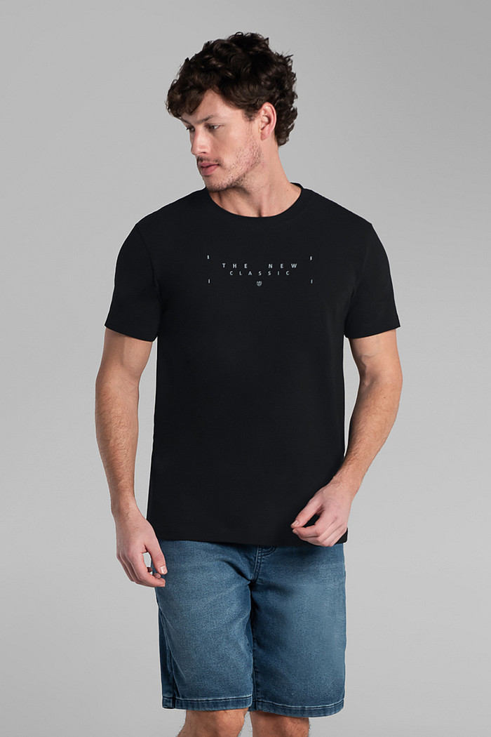 Camiseta slim estampada Aurus