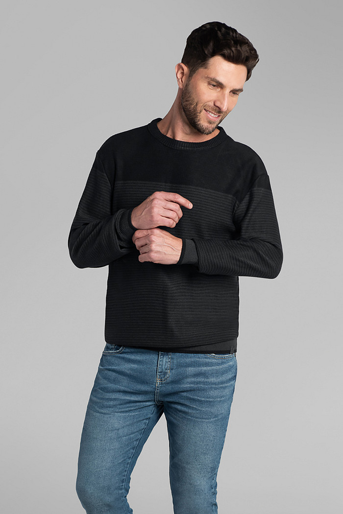 Blusa suéter em Tricot Aurus