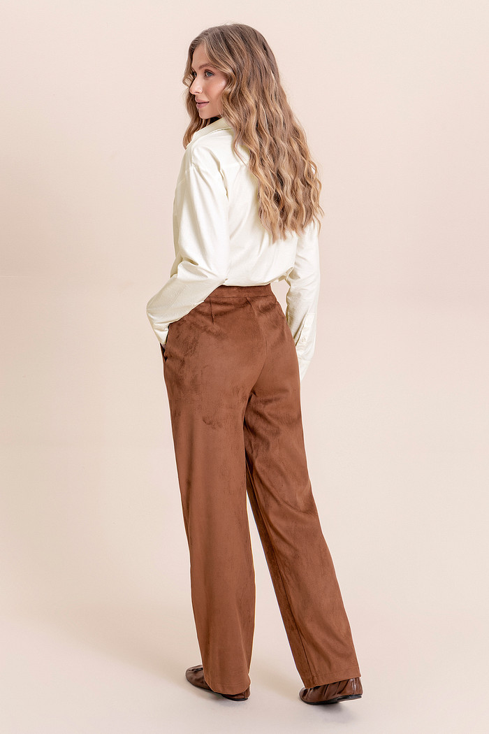 Calça de suede Angel