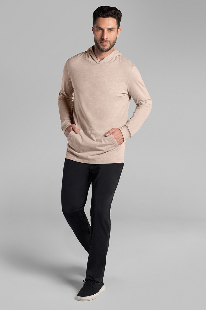 Camiseta manga longa com capuz Aurus