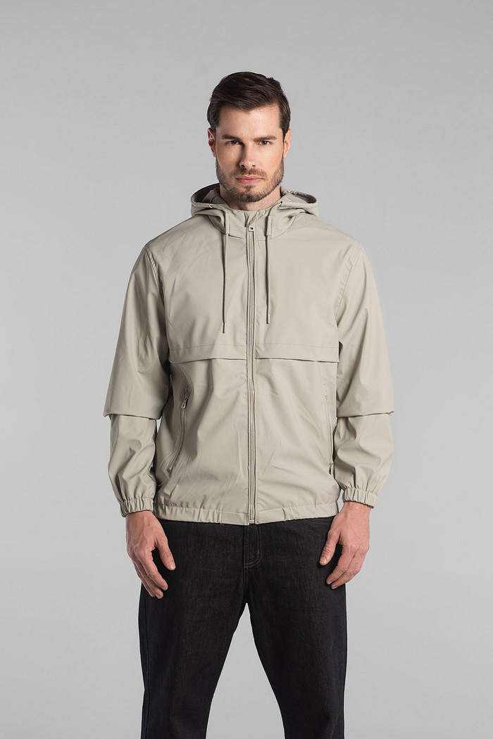 Jaqueta corta vento com capuz Aurus