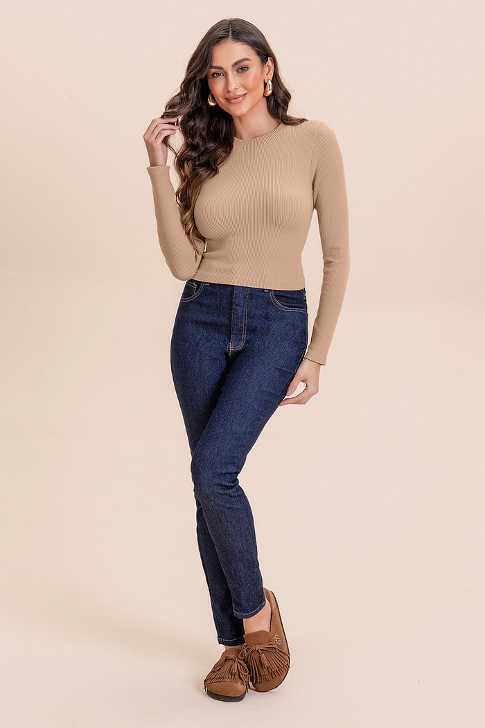 Blusa manga longa Angel Seamless