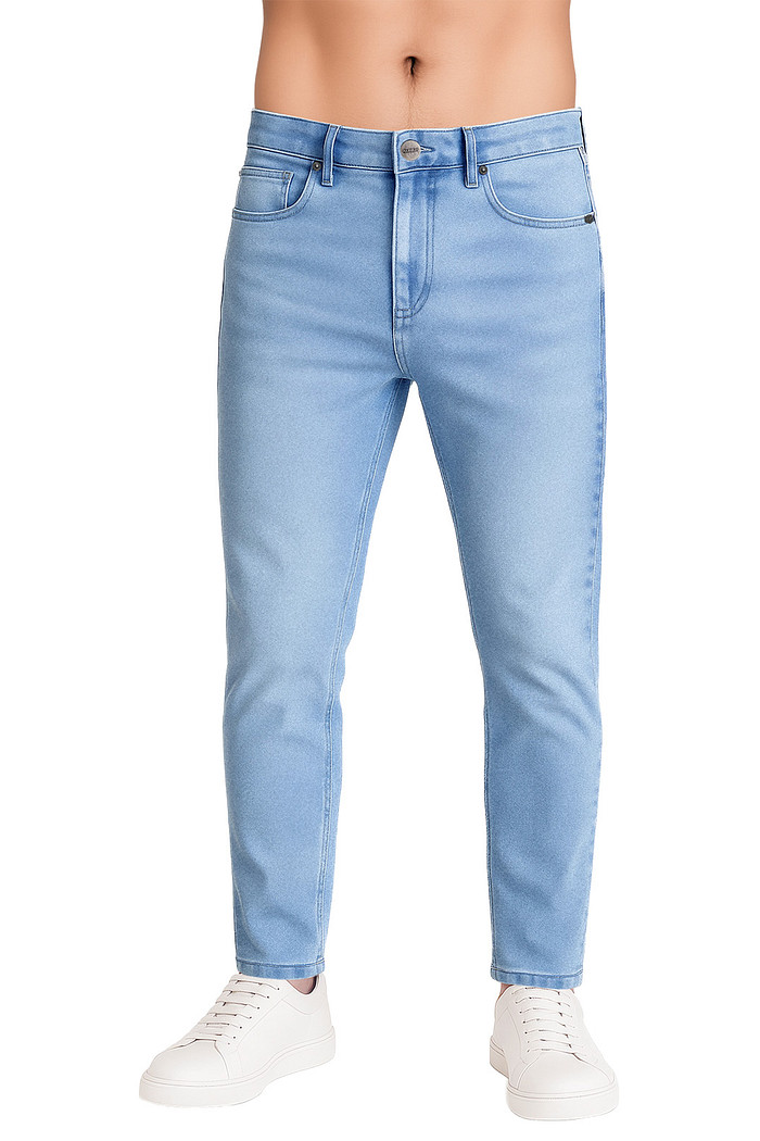 Calça slim jeans Aurus