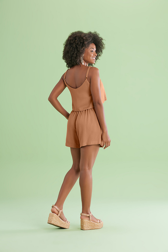 Blusa regata em viscose