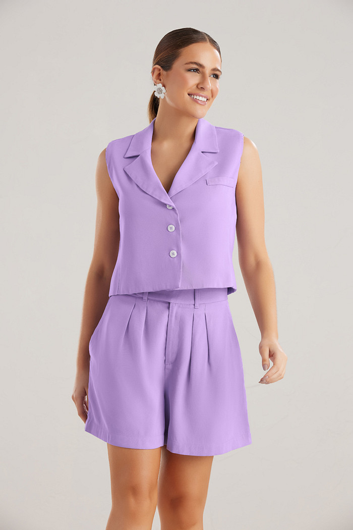 Colete em alfaiataria