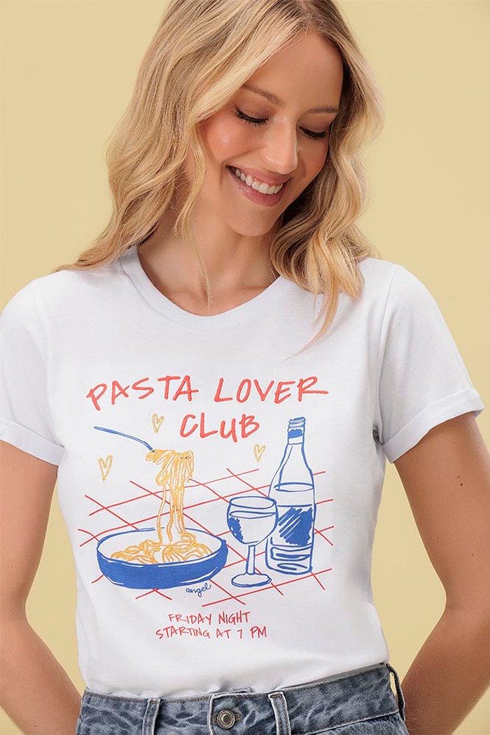 Blusa pasta lover