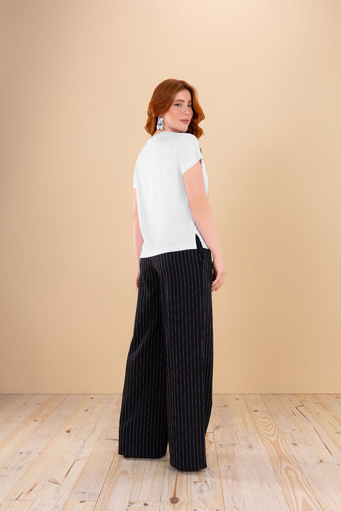 T-Shirt Woman em meia malha