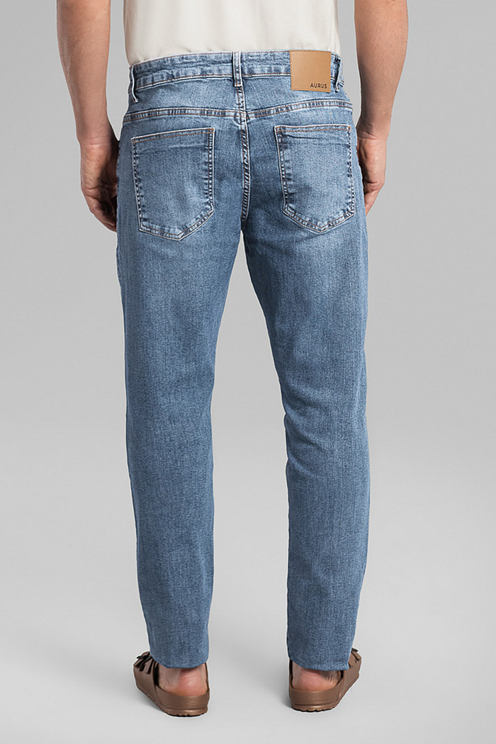 Calça slim Aurus denim