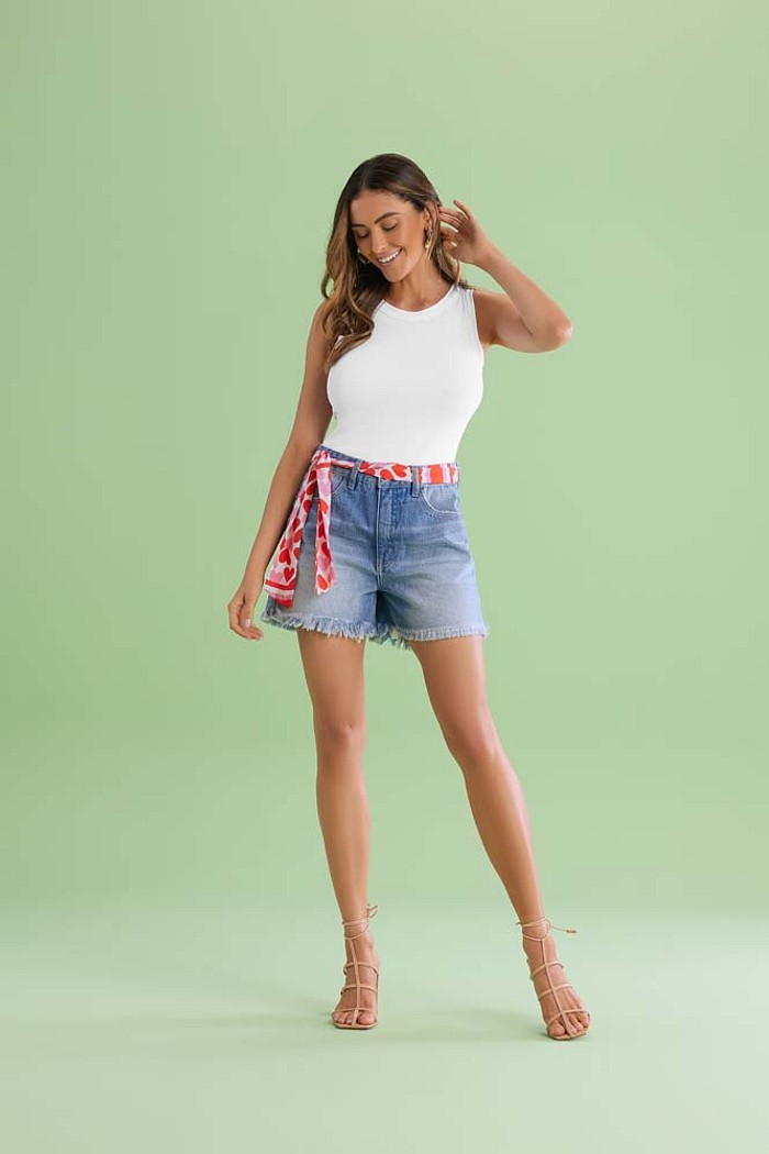 Short hot pants em jeans