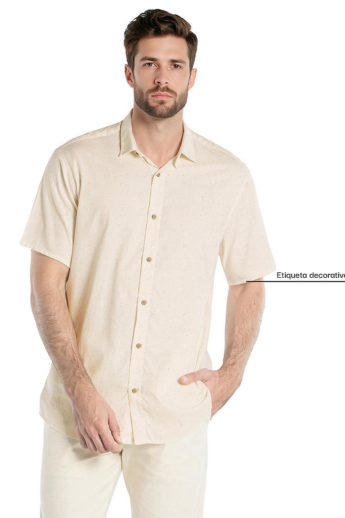 Camisa comfort em linho deluxe Aurus