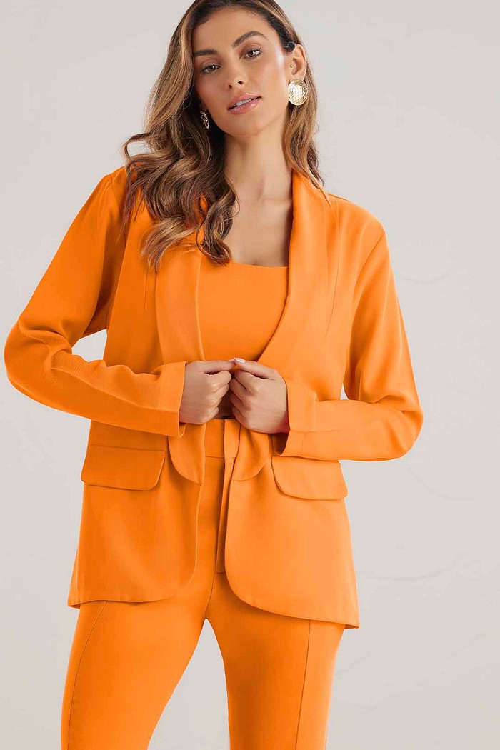 Blazer em alfaiataria