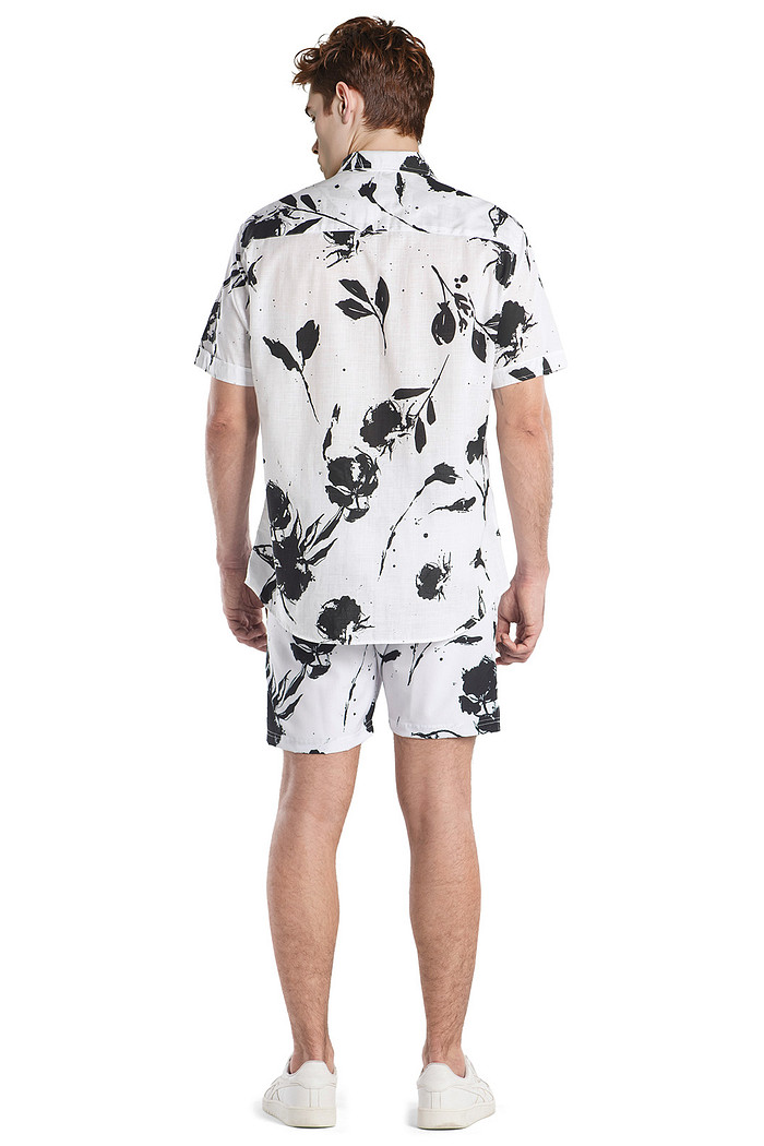 Camisa comfort em tecido verano flamê Aurus