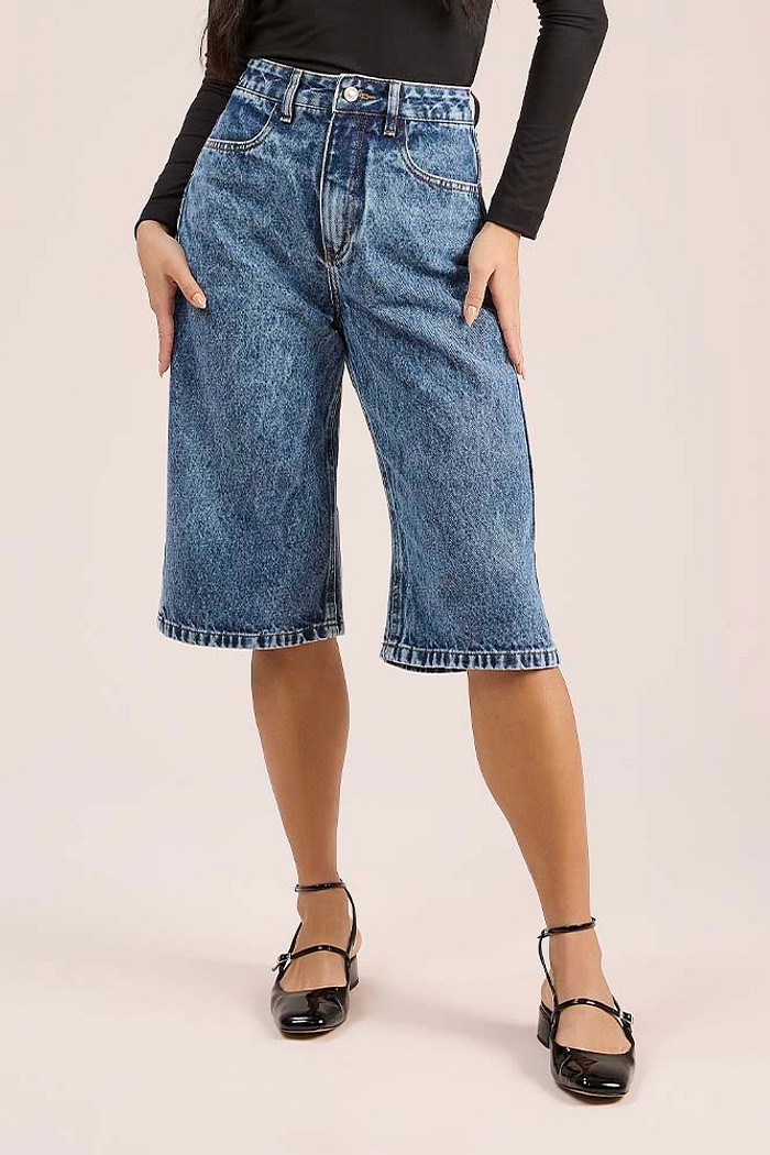 Bermuda jorts em jeans