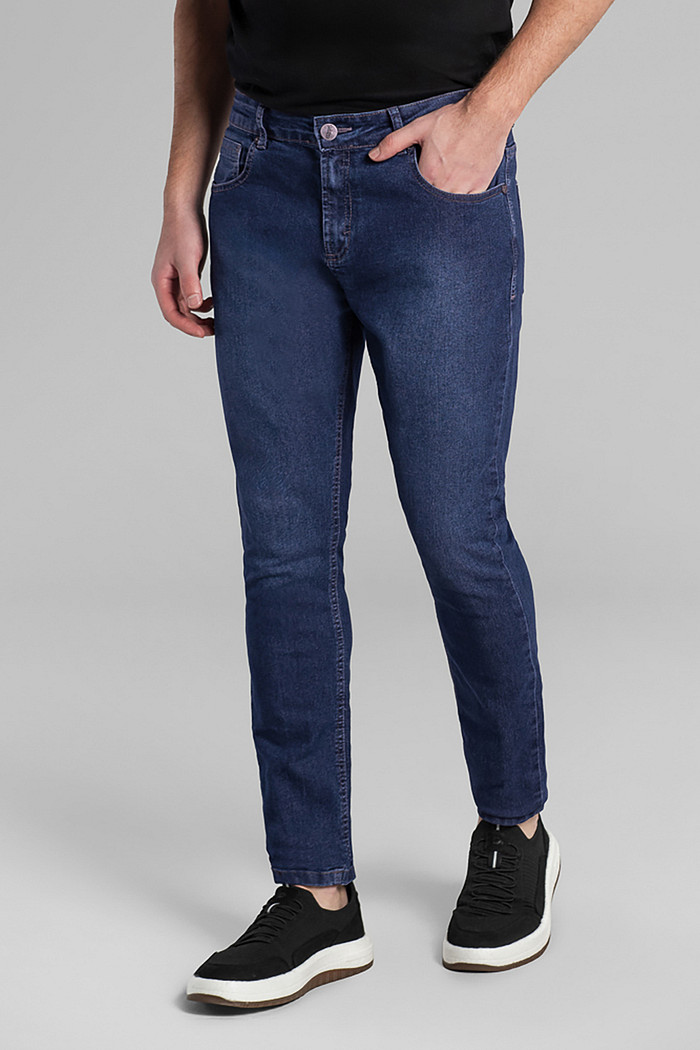 Calca skinny em jeans Aurus