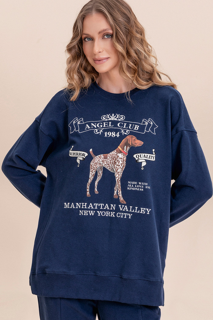 Blusão molecotton Angel