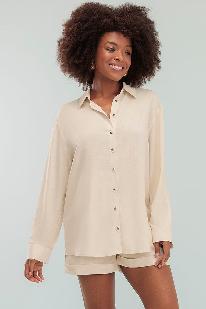 Camisa de linho