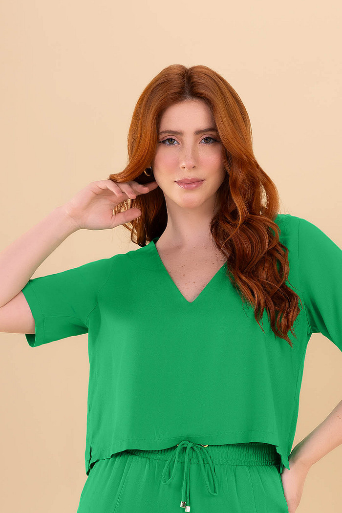 Blusa em viscose