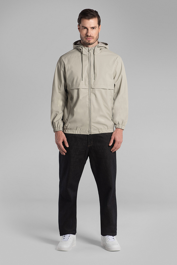 Jaqueta corta vento com capuz Aurus