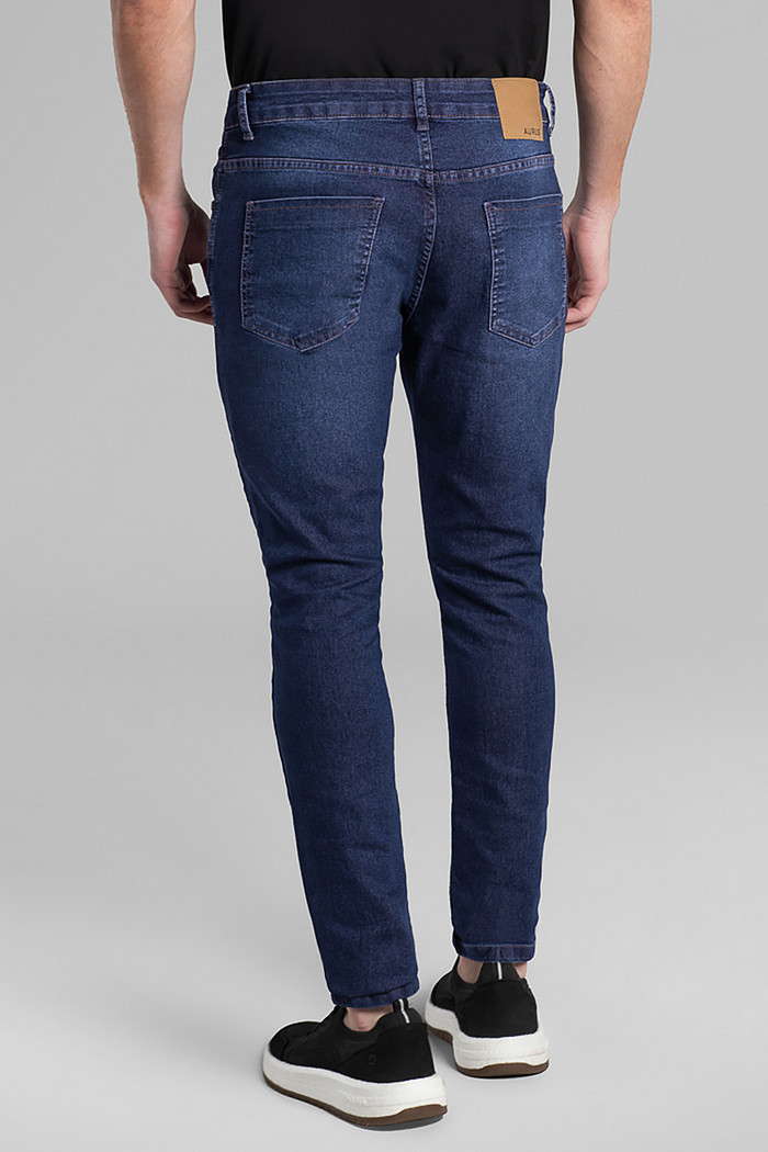 Calca skinny em jeans Aurus