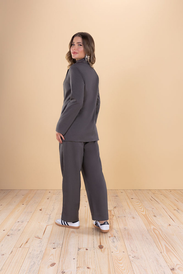 Blazer em alfaiataria com forro