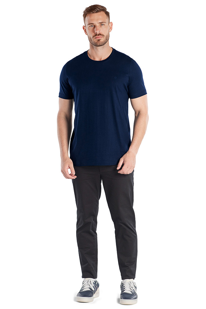 Camiseta essencial em meia malha Aurus