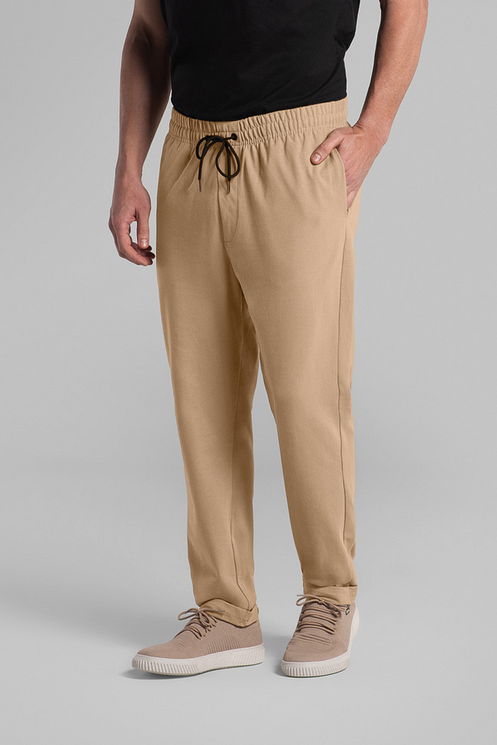 Calça em piquet com elastano Aurus