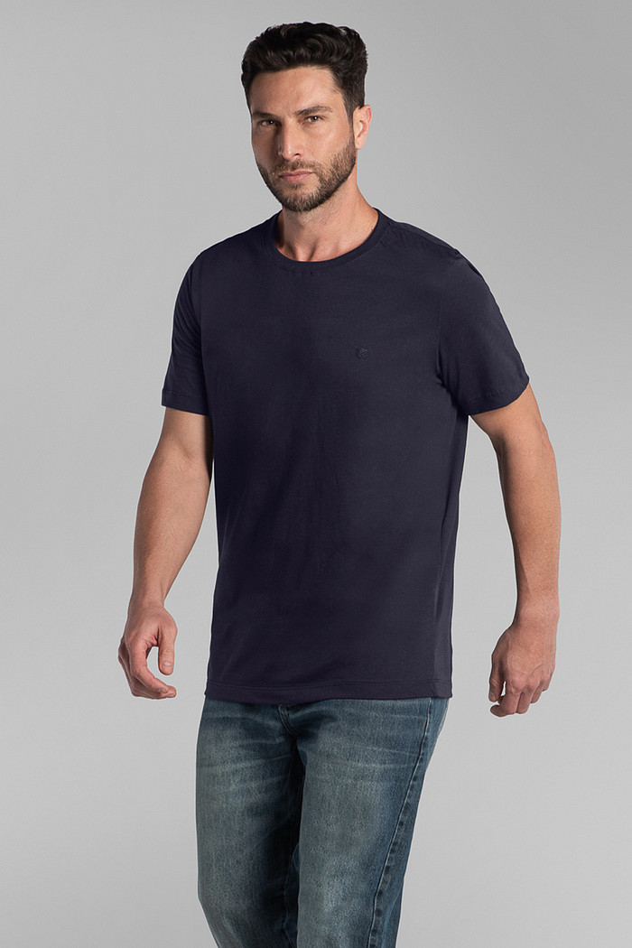 Camiseta comfort em malha pima Aurus