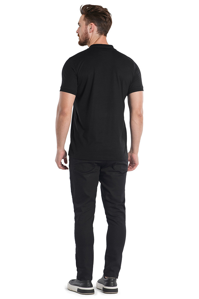 Camisa polo comfort em malha pima Aurus