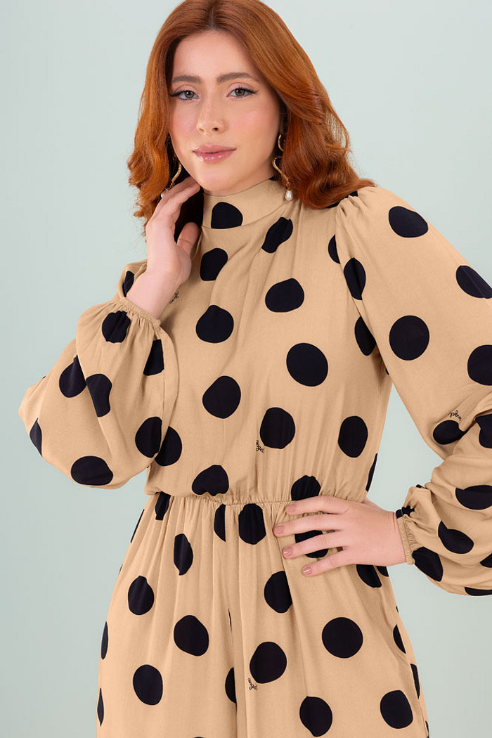 Macaquinho em viscose