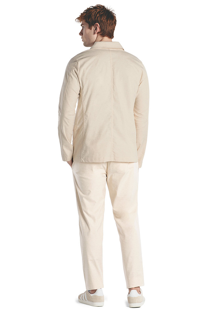 Blazer linho em sarja nature Aurus