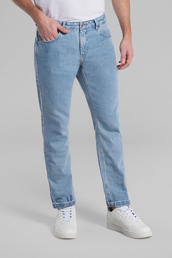 Calça regular em jeans Aurus